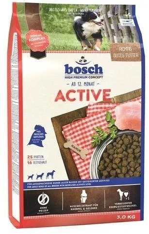 BOSCH Active Volaille 3kg 1 BOSCH Active Volaille 3kg
