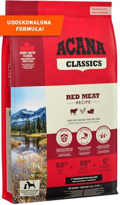 ACANA Classics Red 11,4kg 1 ACANA Classics Red 11,4kg