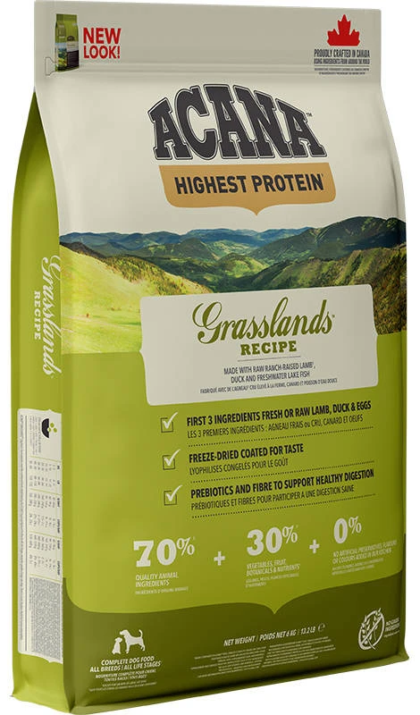 ACANA Regionals Grasslands Dog 6kg 1 ACANA Regionals Grasslands Dog 6kg