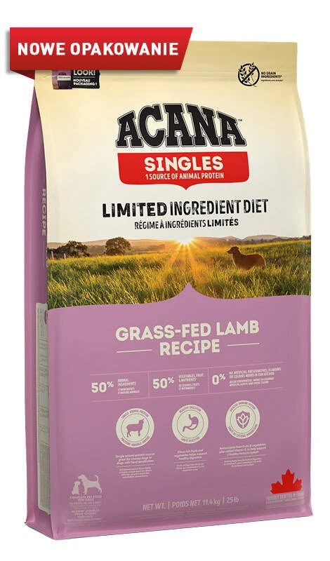 Acana Singles Grass-Fed Agneau 11.4kg 1 Acana Singles Grass-Fed Agneau 11.4kg
