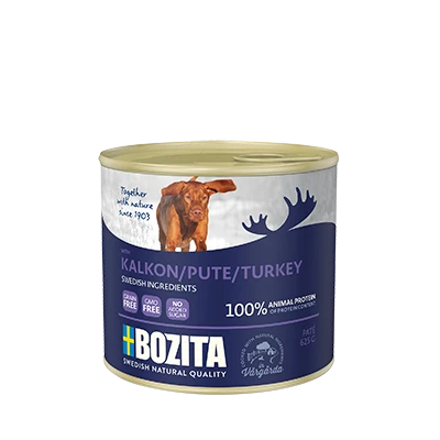 BOZITA Dog : Pâté De Dinde 625g X12 2 BOZITA Dog : Pâté De Dinde 625g X12 – Image 2