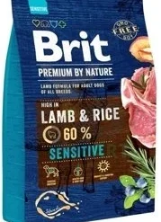 BRIT Premium By Nature Sensitive Lamb 3kg X2