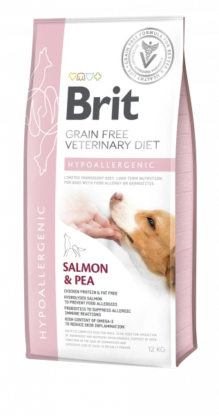 Brit Grain Free Veterinary Diet Dog Hypoallergenic Saumon Et Pois 2kg 1 Brit Grain Free Veterinary Diet Dog Hypoallergenic Saumon Et Pois 2kg