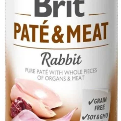 Brit Pate & Meat Au Lapin 400g X10