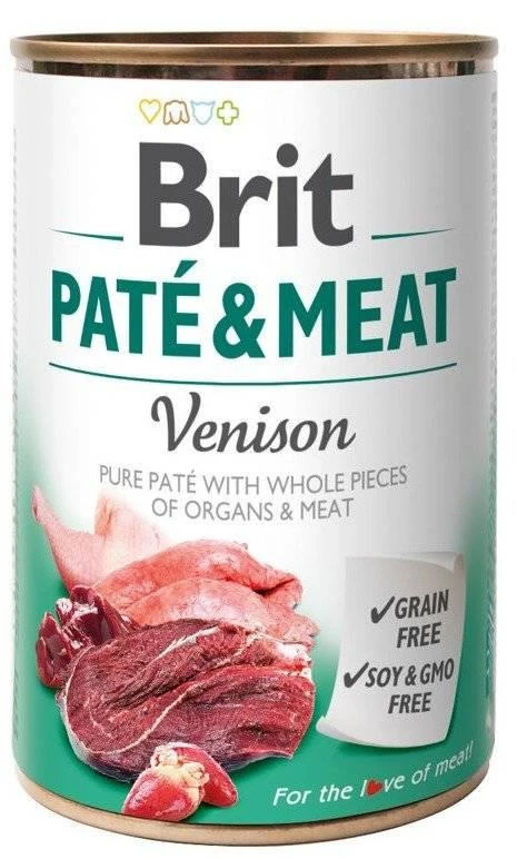 Brit Pate & Meat Gibier 400g X10 1 Brit Pate & Meat Gibier 400g X10