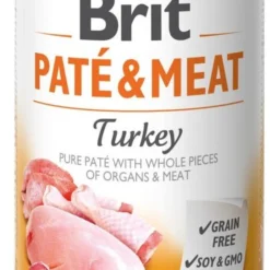 Brit Pate & Meat à La Dinde 400g X10