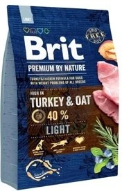 Brit Premium By Nature Light Avec Dinde Et Avoine 3kg 1 Brit Premium By Nature Light Avec Dinde Et Avoine 3kg