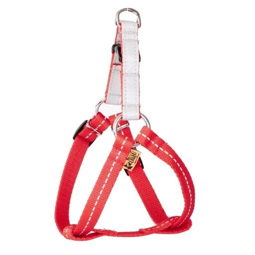 Dingo Reflex Step-In Harnais Réfléchissant Pour Chiens Rouge Taille 85 1 Dingo Reflex Step-In Harnais Réfléchissant Pour Chiens Rouge Taille 85