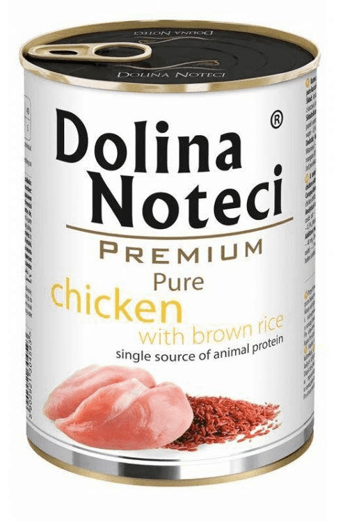 Dolina Noteci Premium Pur Poulet Avec Riz 400g X6 1 Dolina Noteci Premium Pur Poulet Avec Riz 400g X6