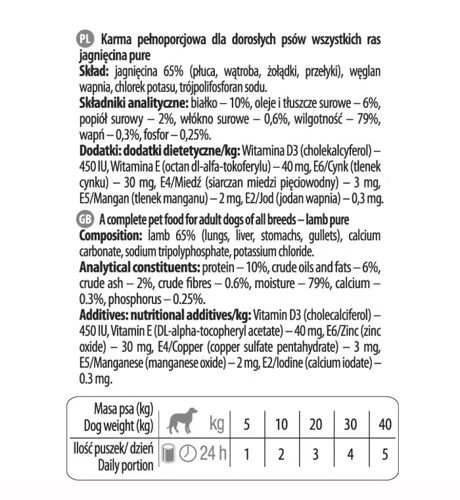 Dolina Noteci Premium Pure Agneau 500g X12 2 Dolina Noteci Premium Pure Agneau 500g X12 – Image 2