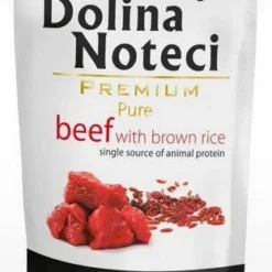 Dolina Noteci Premium Pure Bœuf Avec Riz Brun 500g X12