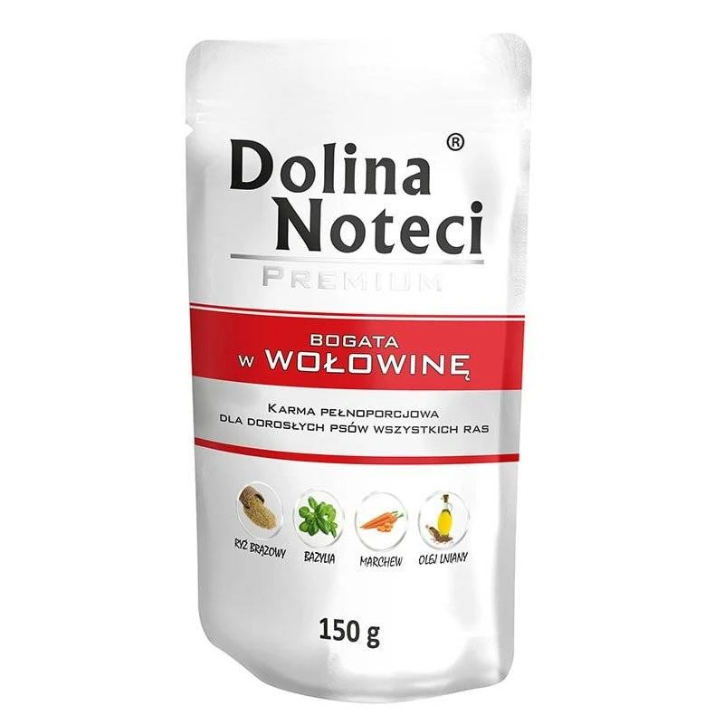 Dolina Noteci Premium Riche En Viande De Bœuf 150g X12 1 Dolina Noteci Premium Riche En Viande De Bœuf 150g X12
