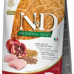 Farmina N&D Ancestral Grain Canine POULET & POMEGRANAT PUPPY MINI 2,5kg