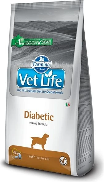 Farmina Vet Life Canine Diabetic 2kg 1 Farmina Vet Life Canine Diabetic 2kg