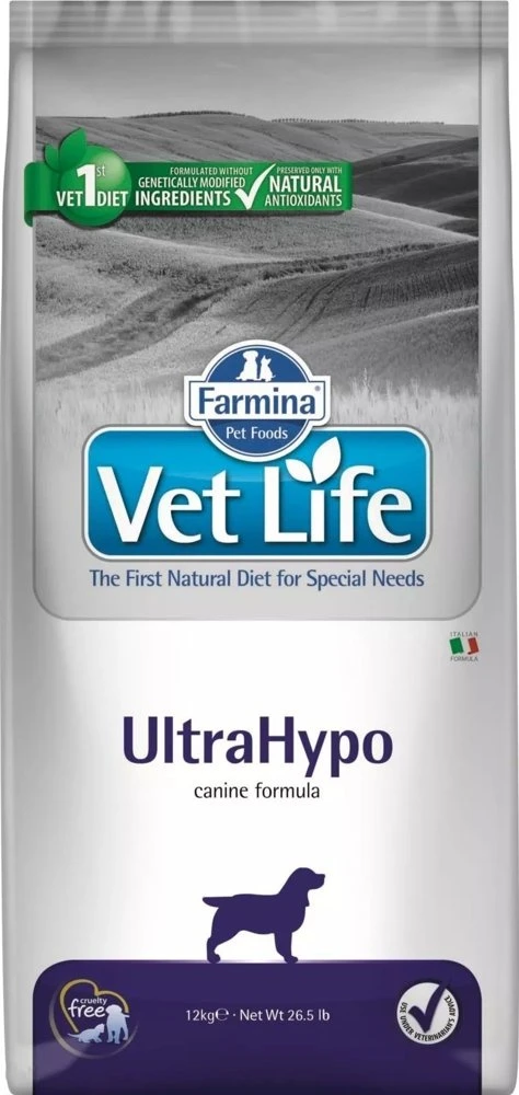 Farmina Vet Life Canine Ultrahypo 12kg 1 Farmina Vet Life Canine Ultrahypo 12kg