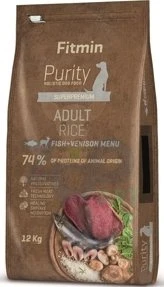 Fitmin Purity Adult Poisson, Venaison Et Riz 12kg 1 Fitmin Purity Adult Poisson, Venaison Et Riz 12kg