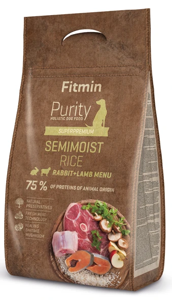 Fitmin Purity Riz Semimaliste Lapin&Agneau 800g X2 1 Fitmin Purity Riz Semimaliste Lapin&Agneau 800g X2