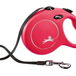 Flexi Laisse New Classic L Ruban 8m Jusqu'à 50kg Rouge