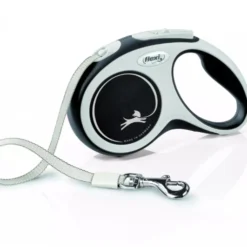 Flexi Laisse New Comfort L Corde 8m Jusqu'à 50kg Noir