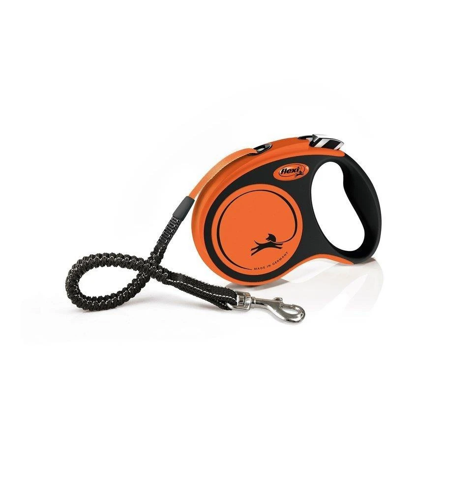 Flexi Laisse Xtreme S Ruban 5m Jusqu'à 20kg Orange + Surprise Gratuite Pour Chien 1 Flexi Laisse Xtreme S Ruban 5m Jusqu'à 20kg Orange + Surprise Gratuite Pour Chien