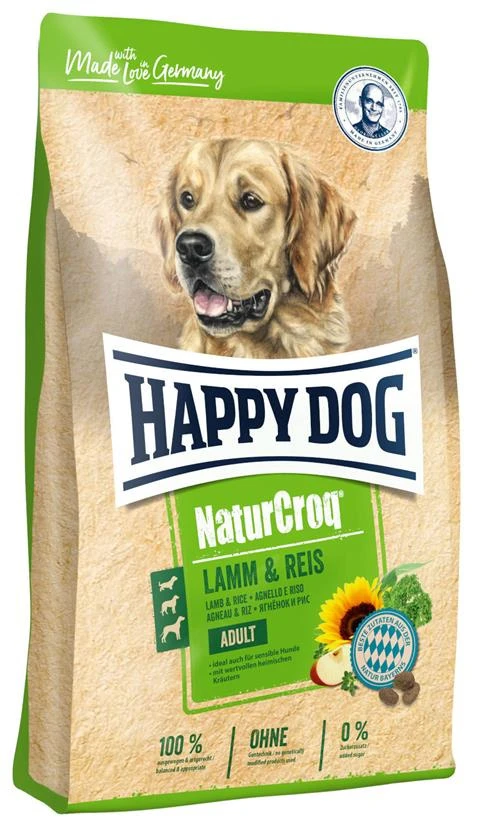 Happy Dog NaturCroq Adult Agneau & Riz 4kg X 2 2 Happy Dog NaturCroq Adult Agneau & Riz 4kg X 2 – Image 2