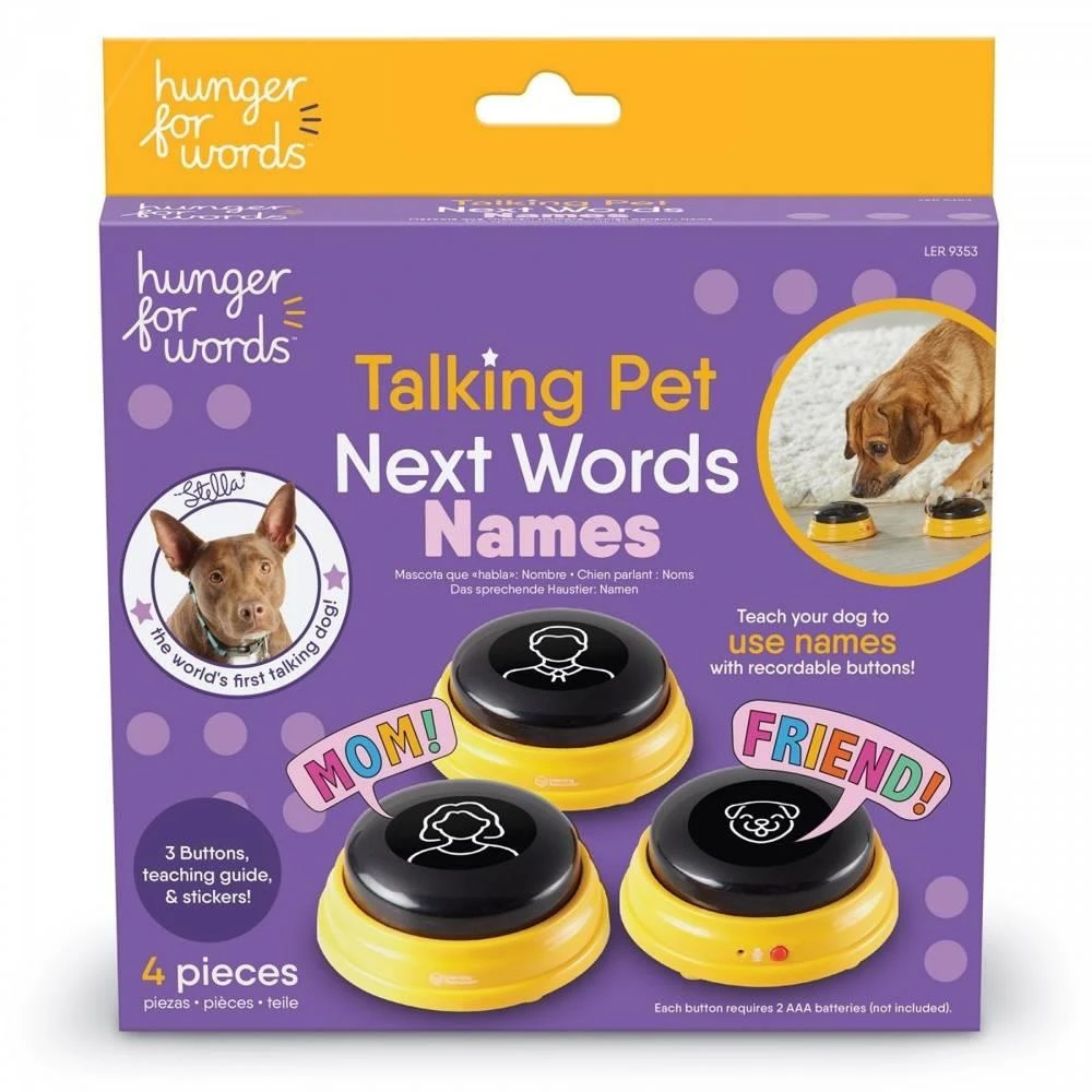 Hunger For Words TALKING PET NEXT WORDS NAMES 2 Hunger For Words TALKING PET NEXT WORDS NAMES – Image 2