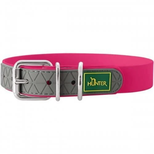 Hunter Convenience Collier Pour Chien Framboise 55cm 1 Hunter Convenience Collier Pour Chien Framboise 55cm
