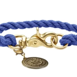 Hunter List Collier Bleu Foncé S 40cm