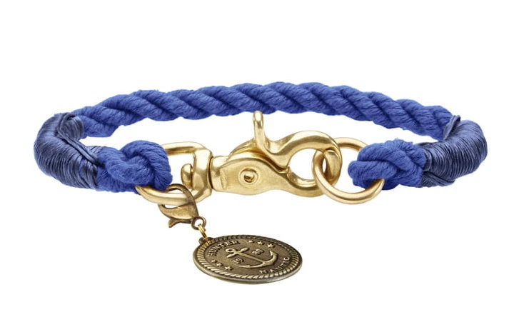 Hunter List Collier Bleu Foncé S 40cm 1 Hunter List Collier Bleu Foncé S 40cm