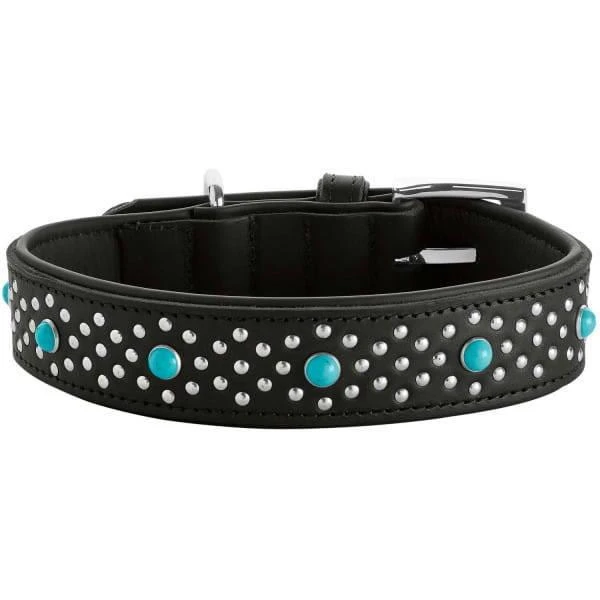 Hunter Madona Collier De Chien En Cuir S- 45 Cm 1 Hunter Madona Collier De Chien En Cuir S- 45 Cm