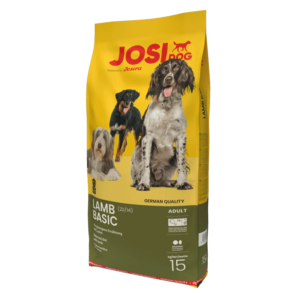 JOSERA JosiDog Agneau Basic 15kg 1 JOSERA JosiDog Agneau Basic 15kg
