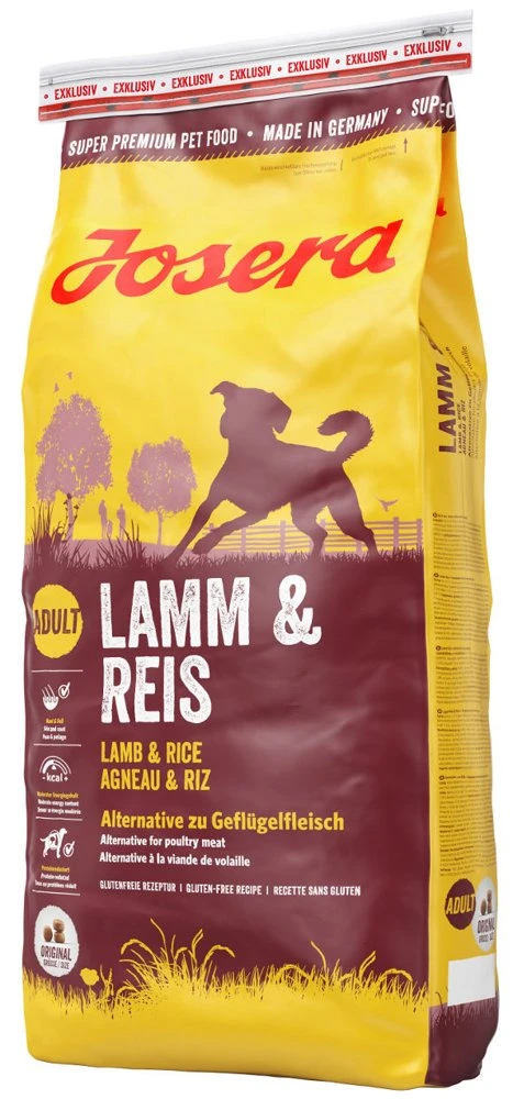 Josera Lamb & Rice 15kg 1 Josera Lamb & Rice 15kg