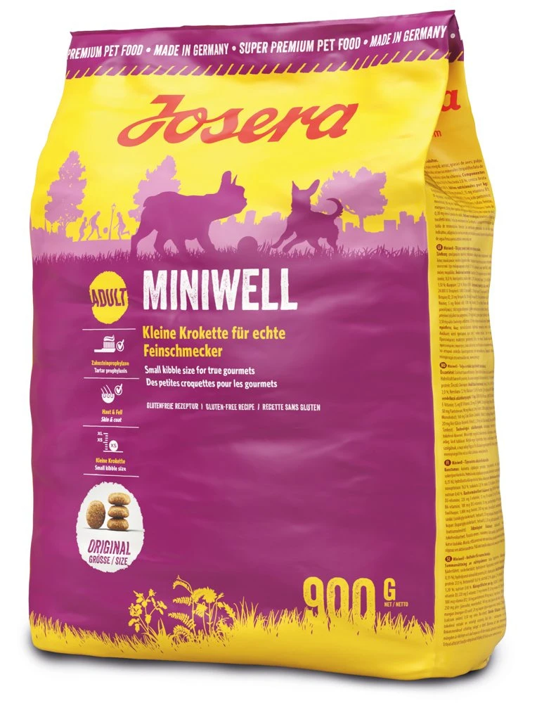 Josera Miniwell 900g 1 Josera Miniwell 900g