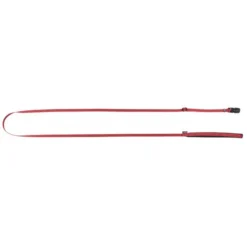 KERBL Laisse En Sangle GoLeyGo Avec Adaptateur, Rouge, 20mm X 140-200cm,M,max60kg