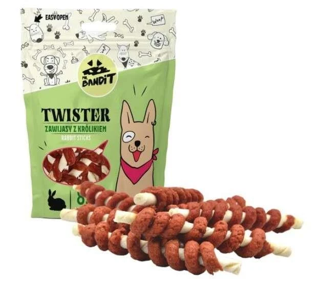 MR. BANDIT TWISTER AVEC LAPIN 500G 1 MR. BANDIT TWISTER AVEC LAPIN 500G