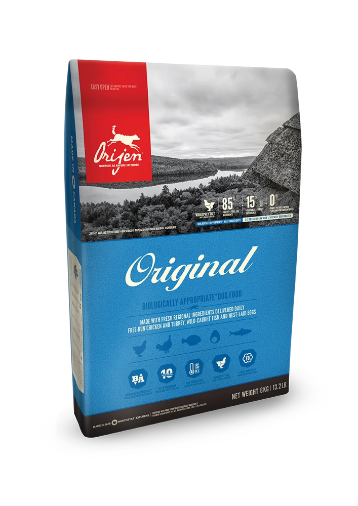 ORIJEN Original Dog 6kg + Surprise Gratuite Pour Chien 1 ORIJEN Original Dog 6kg + Surprise Gratuite Pour Chien
