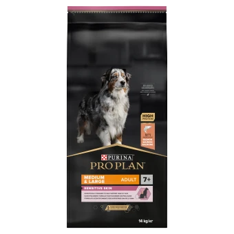 PURINA PRO PLAN PRO PLAN Sensitive Skin Medium & Large Adult Croquettes Riches En Saumon 14kg 2 PURINA PRO PLAN PRO PLAN Sensitive Skin Medium & Large Adult Croquettes Riches En Saumon 14kg – Image 2