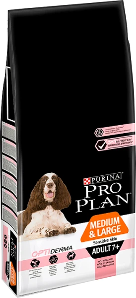 PURINA PRO PLAN PRO PLAN Sensitive Skin Medium & Large Adult Croquettes Riches En Saumon 14kg 3 PURINA PRO PLAN PRO PLAN Sensitive Skin Medium & Large Adult Croquettes Riches En Saumon 14kg – Image 3