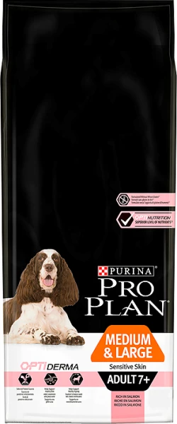 PURINA PRO PLAN PRO PLAN Sensitive Skin Medium & Large Adult Croquettes Riches En Saumon 14kg 4 PURINA PRO PLAN PRO PLAN Sensitive Skin Medium & Large Adult Croquettes Riches En Saumon 14kg – Image 4