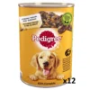 Pedigree Nourriture Humide Pour Chiens Adultes Avec Poulet Et Légumes En Gelée 400g X12