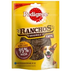 Pedigree Ranchos Originals Cuts Friandise Pour Chiens Adultes Au Poulet 65g X12