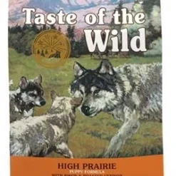 TASTE OF THE WILD PUPPY High Prairie Au Bison & Gibier Céréales Pour Chiot 2kg+Surprise Gratuit Pour Chien