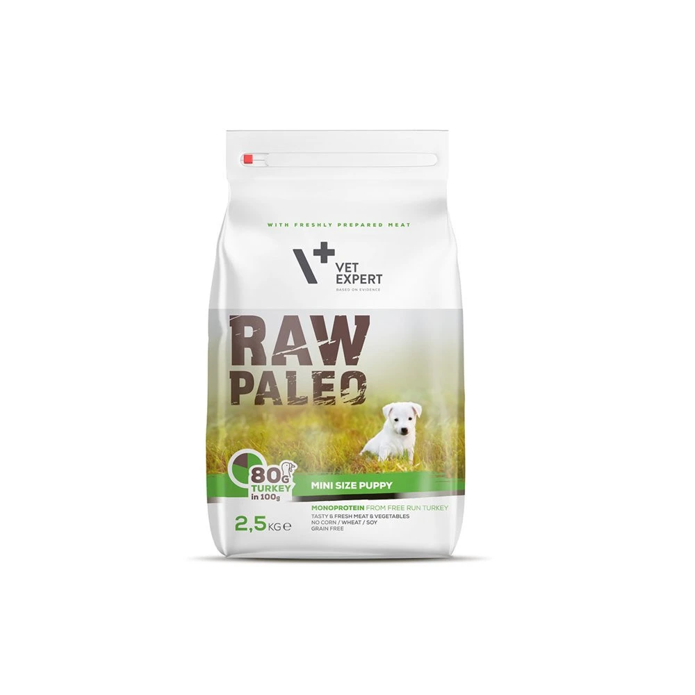 VETEXPERT Raw Paleo Puppy Mini 2,5kg 1 VETEXPERT Raw Paleo Puppy Mini 2,5kg