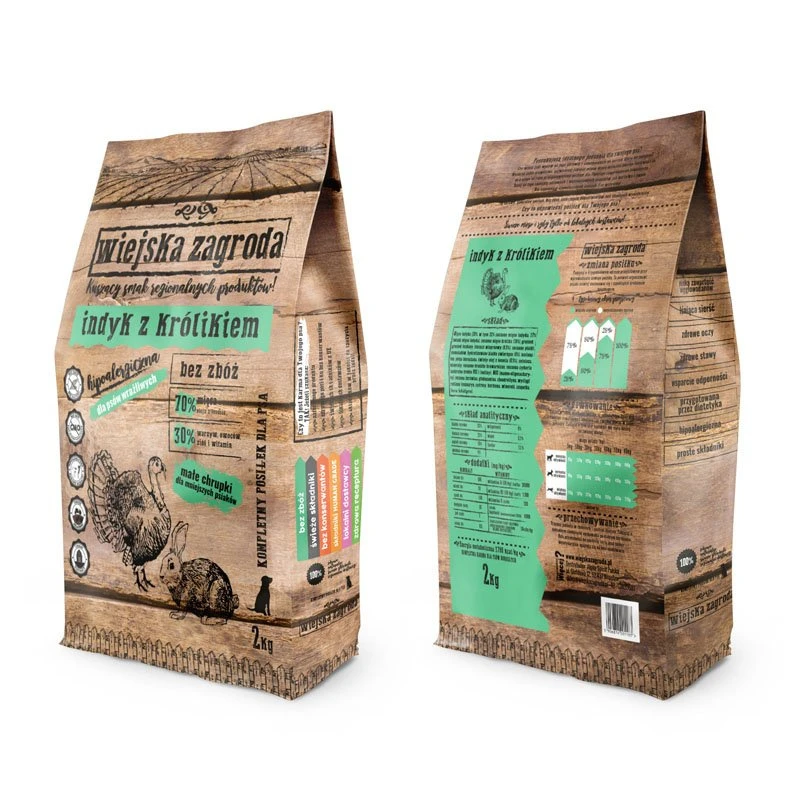 Wiejska Zagroda Dinde Avec Lapin 2kg 1 Wiejska Zagroda Dinde Avec Lapin 2kg