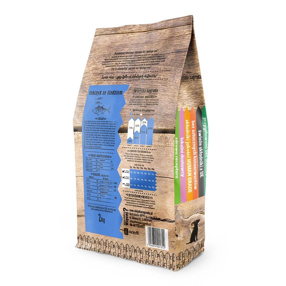 Wiejska Zagroda Ferme Rurale Thon Et Hareng (petites Races)2kg 2 Wiejska Zagroda Ferme Rurale Thon Et Hareng (petites Races)2kg – Image 2